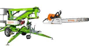 12m Cherry Picker + Chainsaw Package